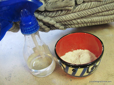 faux finish using flour and water diy