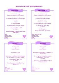 Wedding Invitation Samples