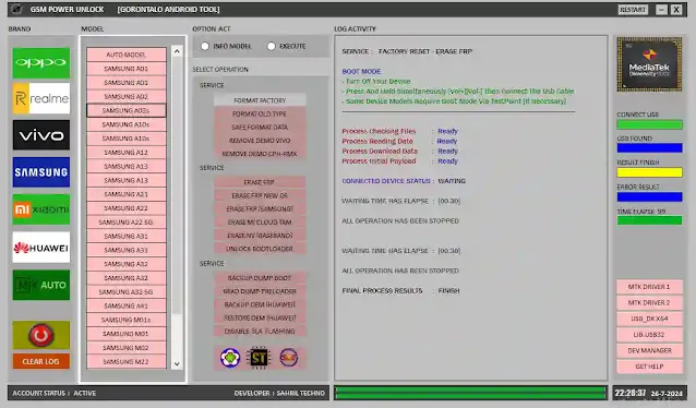 GSM Power Unlock Tool MTK Special has been Released in 2024 Free Download