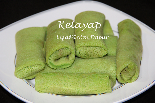 INTAI DAPUR: Kuih Ketayap