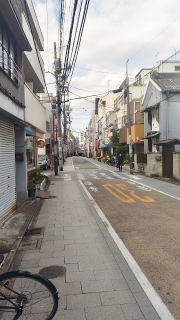 La rue Tokaido Shinagawa-syuku, un ancien axe important entre Edo et Kamigata