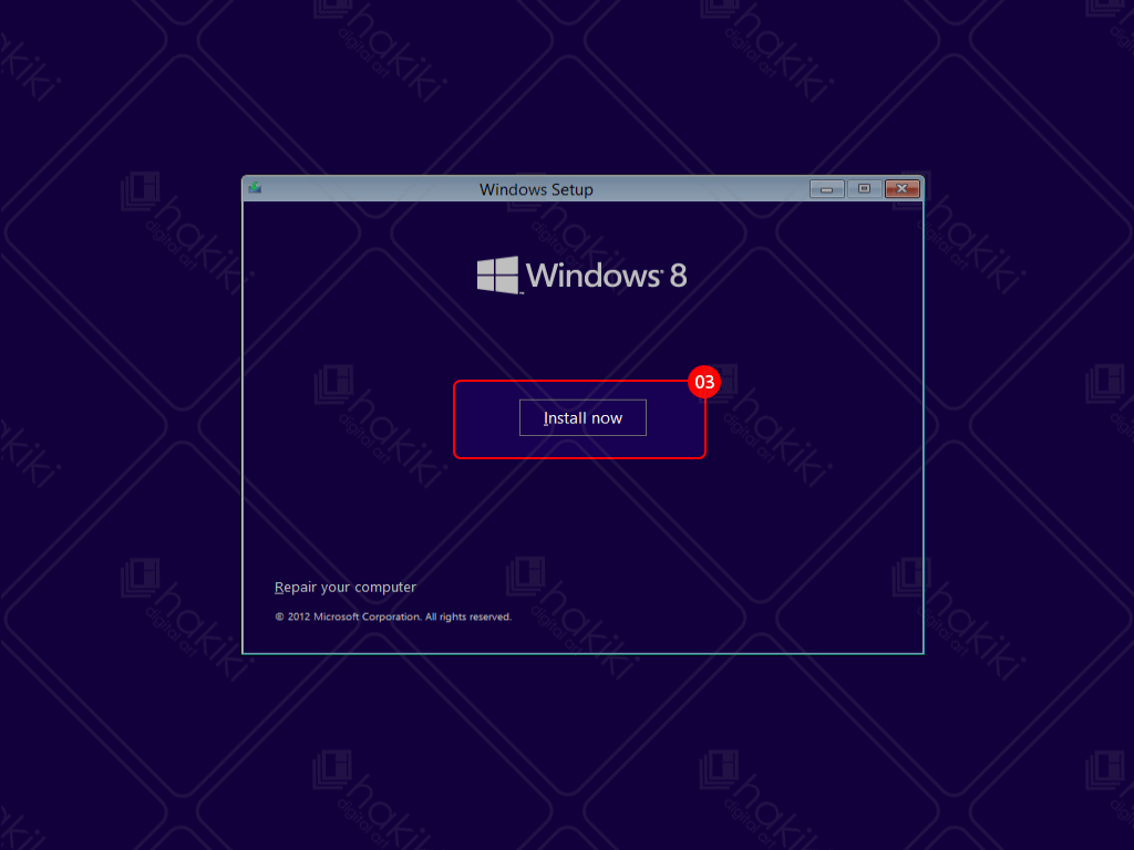 Cara Install Ulang PC/Laptop menggunakan Windows 8