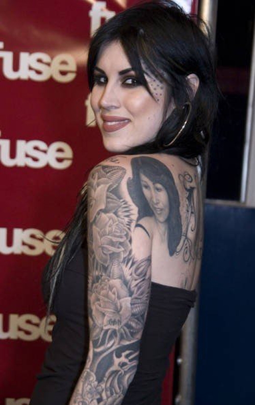 kat von d rose tattoo designs