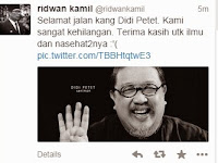 Aktor Didi Petet Meninggal Dunia