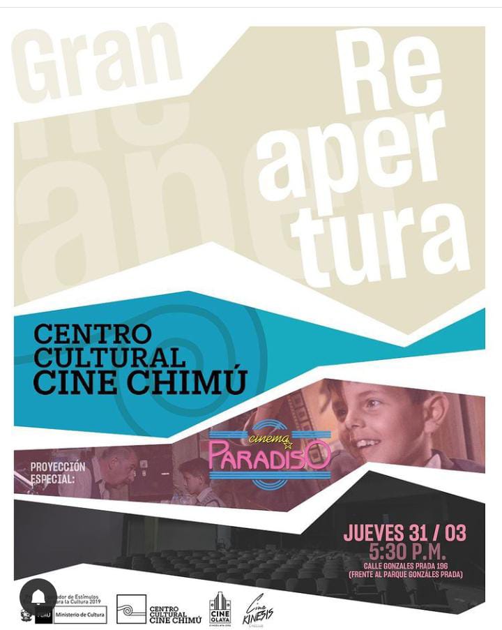 Cine Chimú en Trujillo