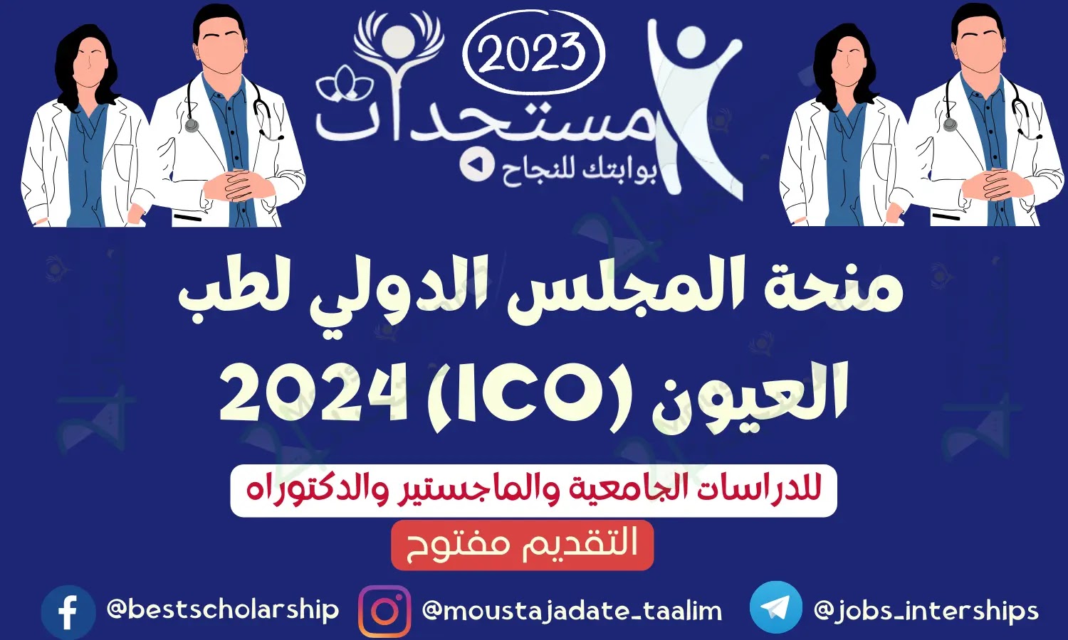 منحة المجلس الدولي لطب العيون (ICO) 2024