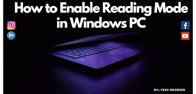 Enable Reading Mode in PC
