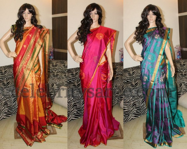 Kanchi and Uppada Sarees