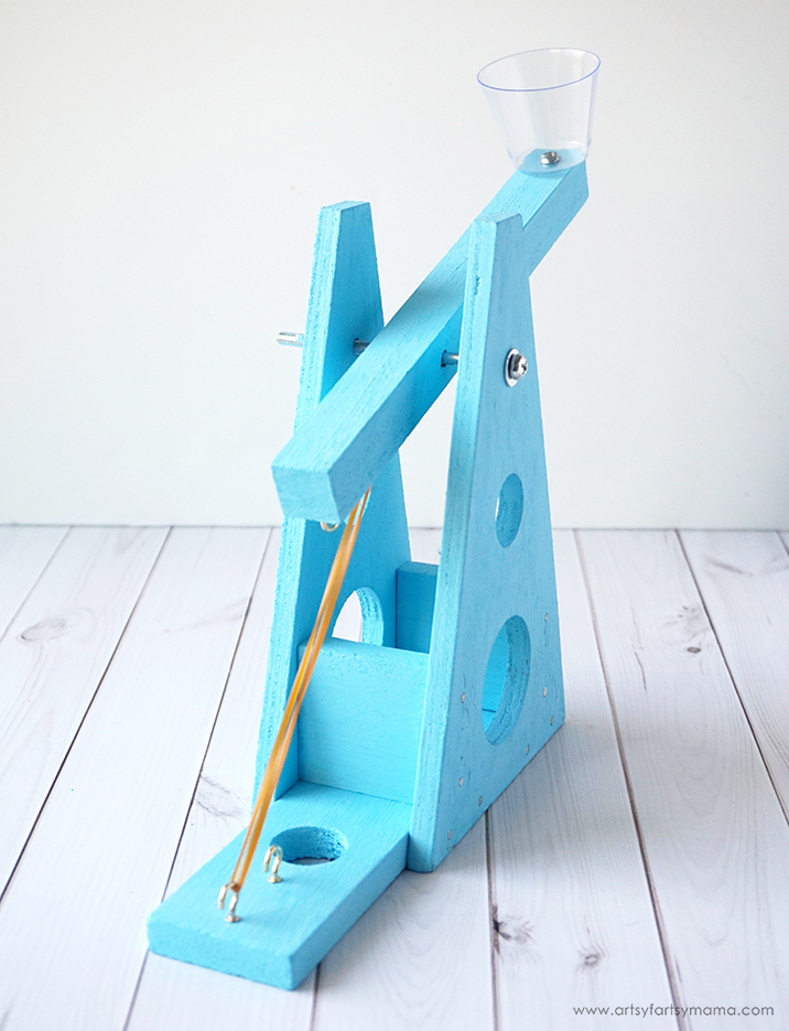 DIY Marshmallow Launcher from Young Woodworkers Kit Club