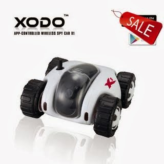 XODO Wifi Controlled Spy Rover RC Tank with Vedio Camera APP Controlled for iPad / iPhone / iPod Touch / Android Smart Phones and Tablets, Night Vision Function