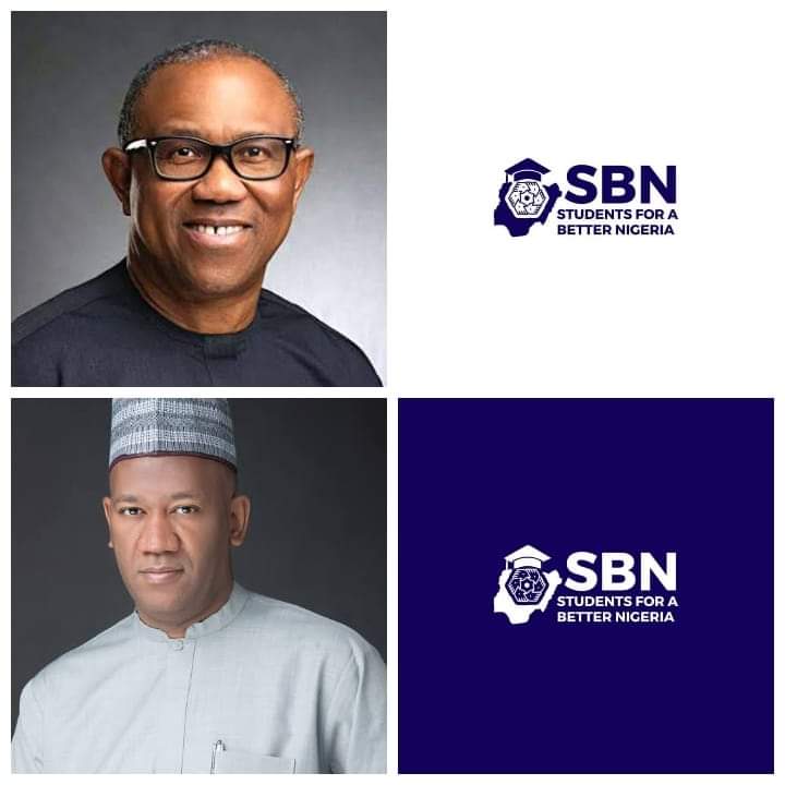 #2023Elections: Peter Obi and Datti Baba-Ahmed get a Straight endorsement from Students for a better Nigeria
