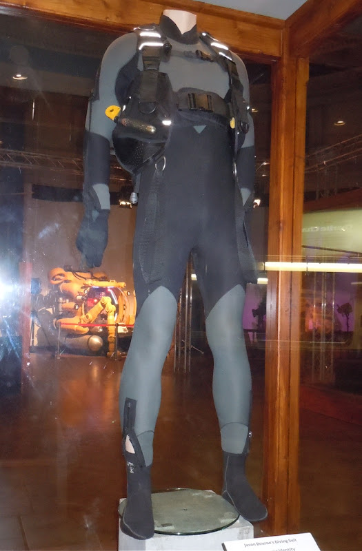 The Bourne Identity Matt Damon's diving suit