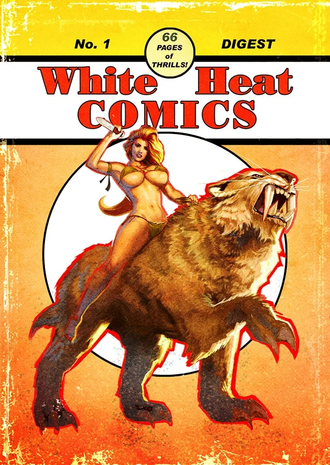 White Heat Comics #1 - Main Cover Art