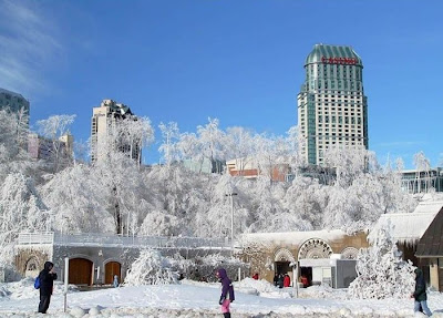 niagra falls winter