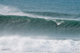 massive waves in Cornwall
