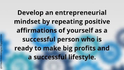 develop the entrepreneurial mindset