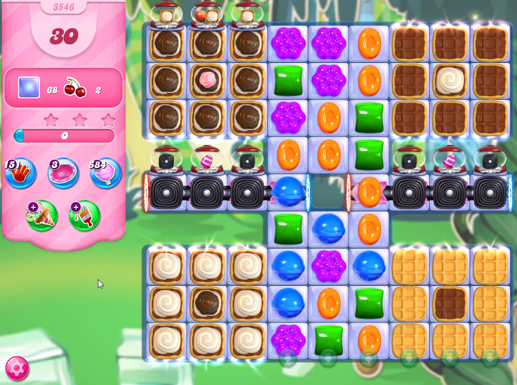 Candy Crush Saga level 3546