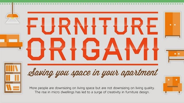 Image: Furniture Origami: Saving Space in Your Apartment
