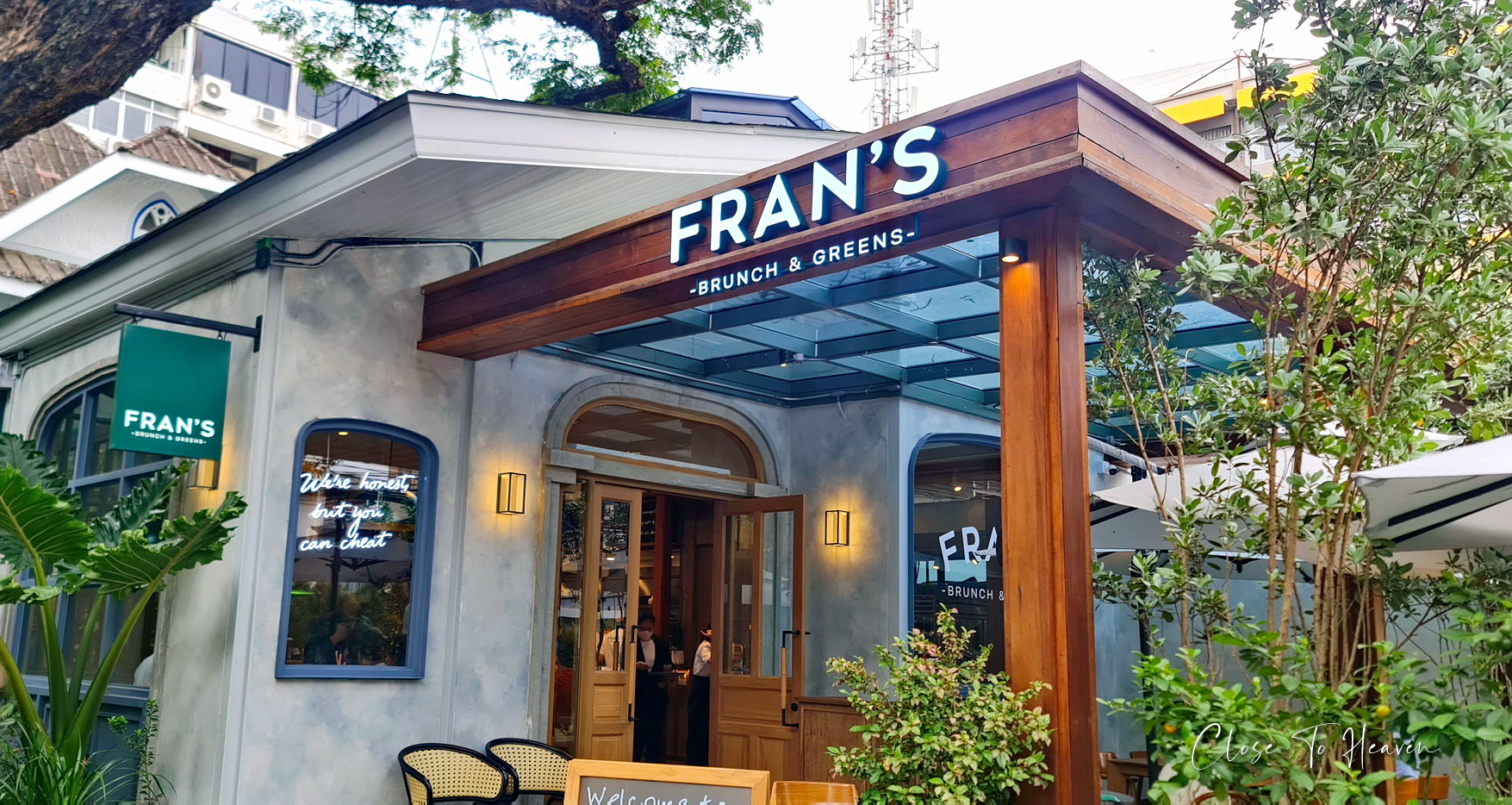 Fran's Brunch & Greens ร้านอาหารเช้าและมื้อสายยอดฮิต