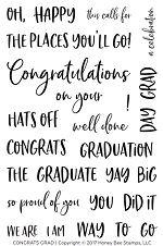 Congrats Grad Stamp Set