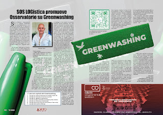 DICEMBRE 2022 PAG. 100 - SOS LOGistica promuove Osservatorio su Greenwashing
