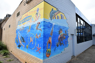 Padstow Street Art | Mural at C & M Aquatic Centre