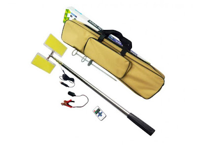 Outdoor Telescopic Fishing Rod Lamp With IR Remote For Camping, Travelling, Hang Out With Friends