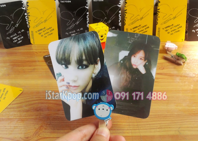 CARD MY VOICE TAEYEON