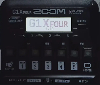 update firmware zoom g1x four