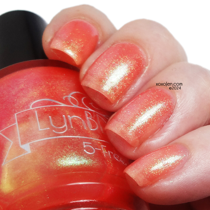 xoxoJen's swatch of LynB Designs Flames Glowing Bright as the Sun