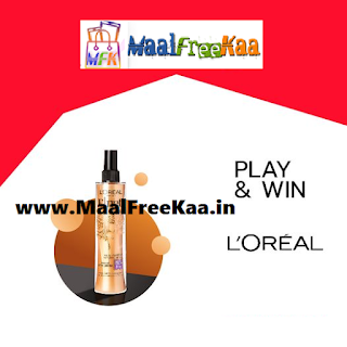Spin The Wheel and Win L'Oreal Paris