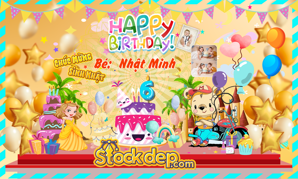 Phông nền mừng sinh nhật birthday party vector 5129  MrPixelVn  Chia sẻ  Đồ họa vector pixel miễn phí