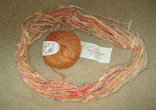 interesting handspun fiber