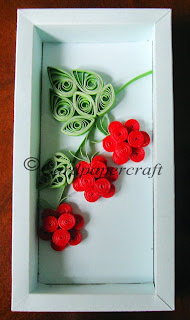 Quilling Raspberry