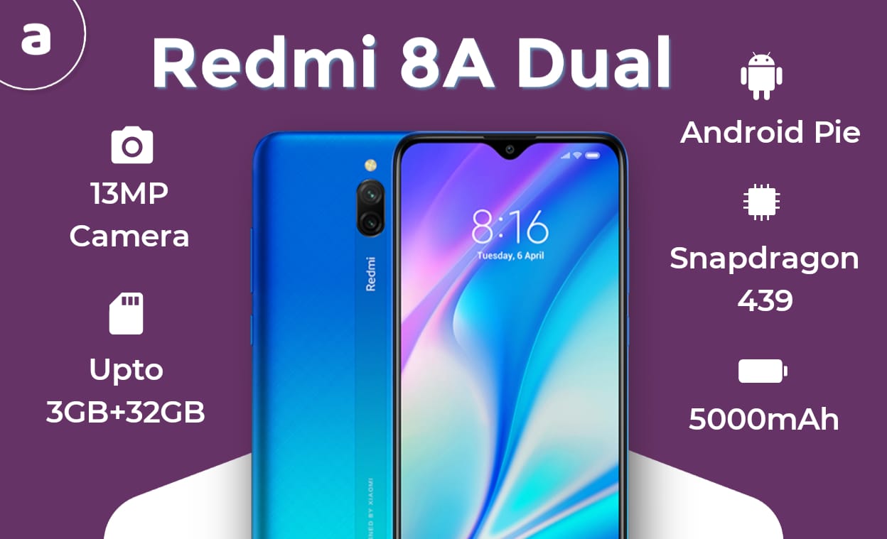 Redmi 8A Dual Features