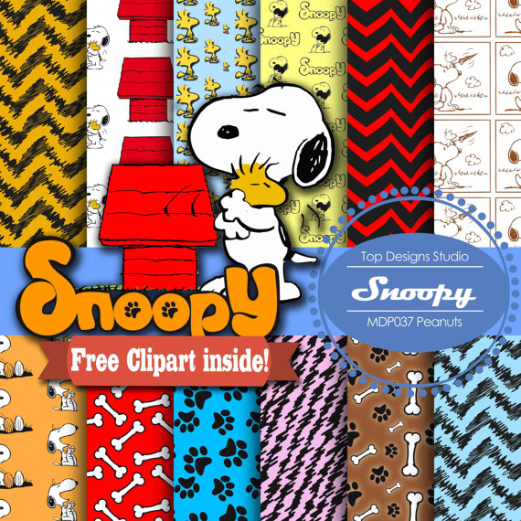 Papel Digital - Snoopy