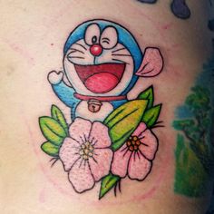 Gambar Tato Doraemon 3D