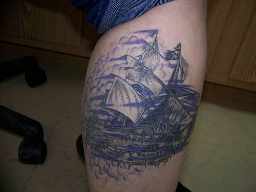 pirate ship tattoos. Hope you like it! Pirates of