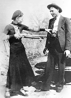 Bonnie Parker and Clyde Barrow 1933