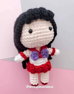 PATRON GRATIS SAILOR MARS | SAILOR MOON AMIGURUMI 55674