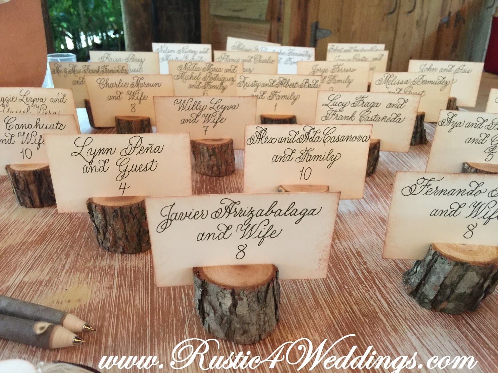 Gorgeous Rustic Beach Theme Wedding Featuring Our Tree Branch