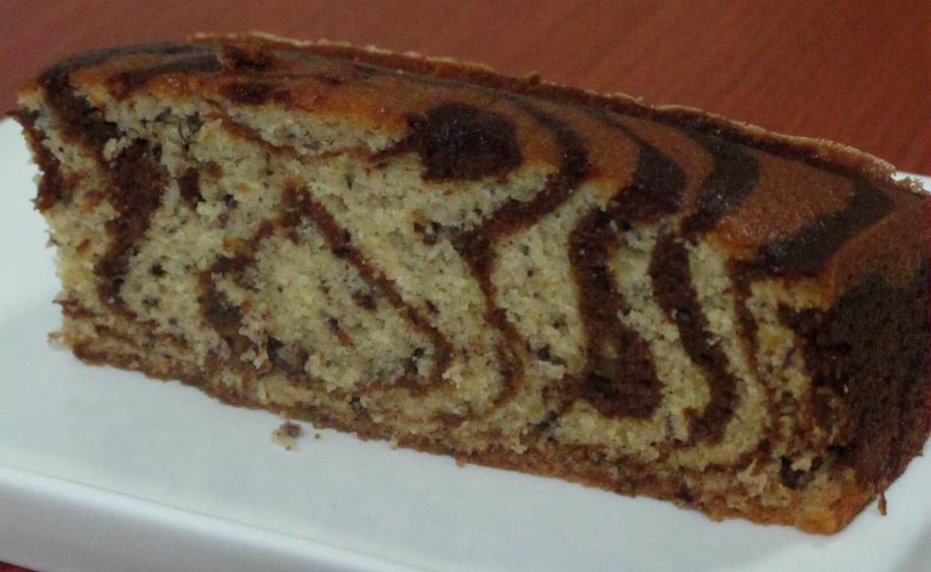 Ashna Fresh Bake: Kek Pisang Marble