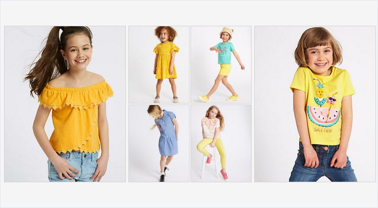 Spring into summer with these great yellow outfits for little girls