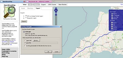 OSM Export Your Route