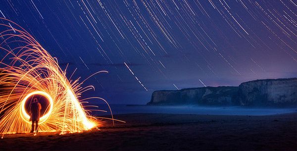 fotografi daripada cahaya