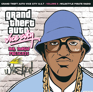 Trilha Sonora GTA Vice City CD 5 - Wildstyle Pirate Radio CD Capa