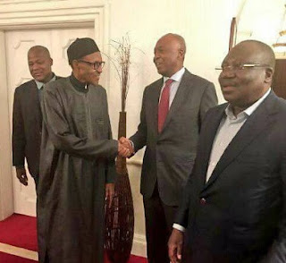 Saraki, Dogara visit to Buhari