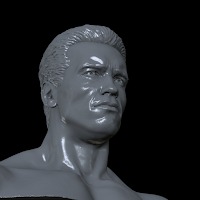 3d printable model Arnold Schwarzenegger