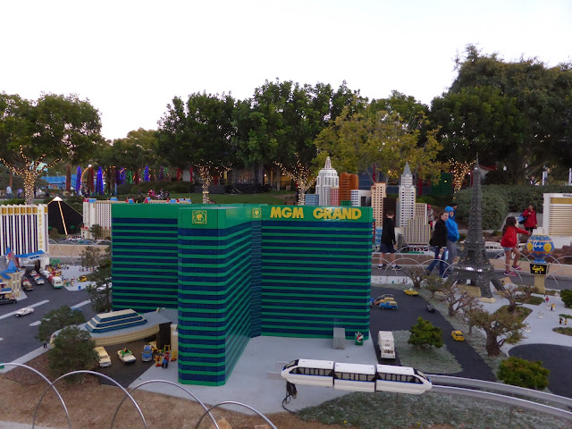 MGM Hotel (Las Vegas) in 'Miniland USA' at LEGOLAND, California