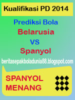 Prediksi Bola Belarusia vs Spanyol (Kualifikasi Piala Dunia 2014)